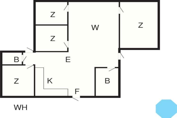 8 Person Holiday Home In Ansager Екстериор снимка